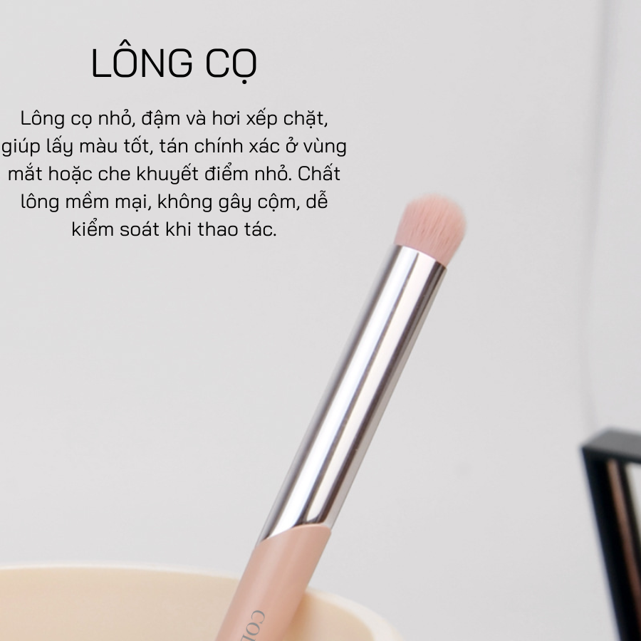 Cọ Nhấn Sáng Đầu Mắt COLOURPOP Eye Highlight Brush C205
